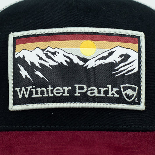 Winter Park Red/Black Trucker Hat