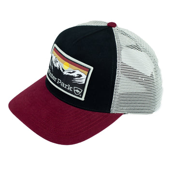 Winter Park Red/Black Trucker Hat