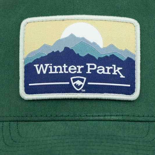 Winter Park Green Trucker Hat