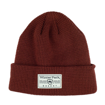 Winter Park Red Beanie