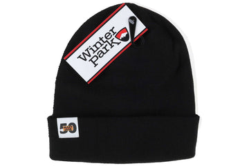 Mary Jane 50th Black Beanie