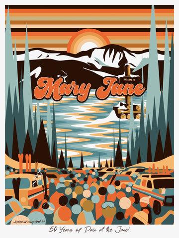 Mary Jane 50th Limited Edition Poster