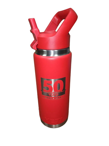 MJ 50th YETI Rambler Water Bottle 26oz